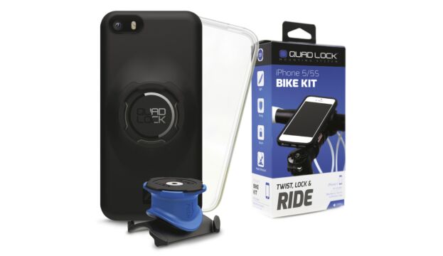 Uchwyt rowerowy z etui dla iPhone 5 Quad Lock