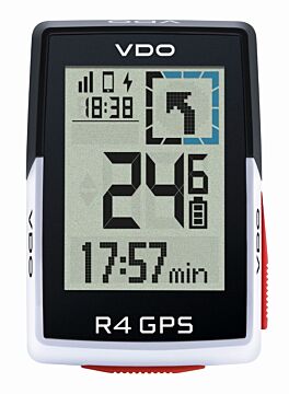 Komputer rowerowy GPS VDO R4 Top Mount Set