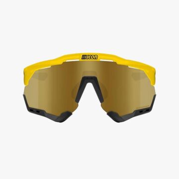 Okulary Scicon Aeroshade XL Yellow Gloss Black - SCNPP Multimirror