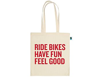 Torba Trek Ride Bikes Have Fun Feel Good Tote Bag