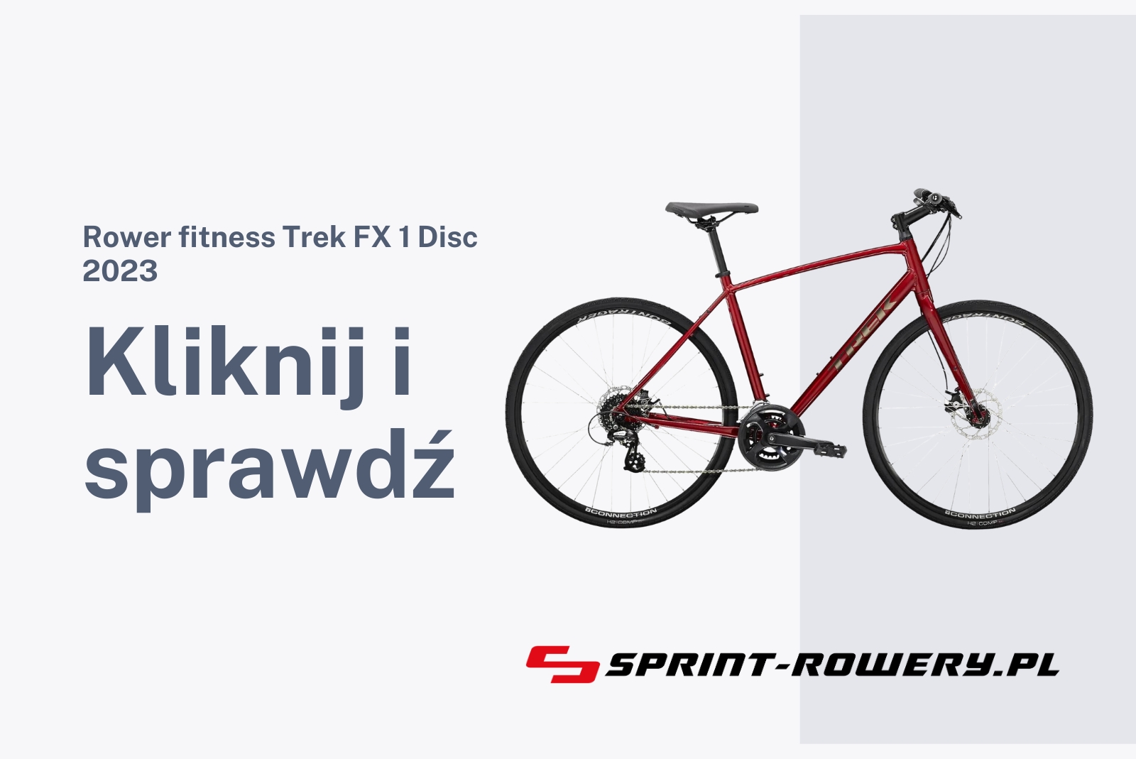 Rower fitness Trek FX 1 Disc 2023