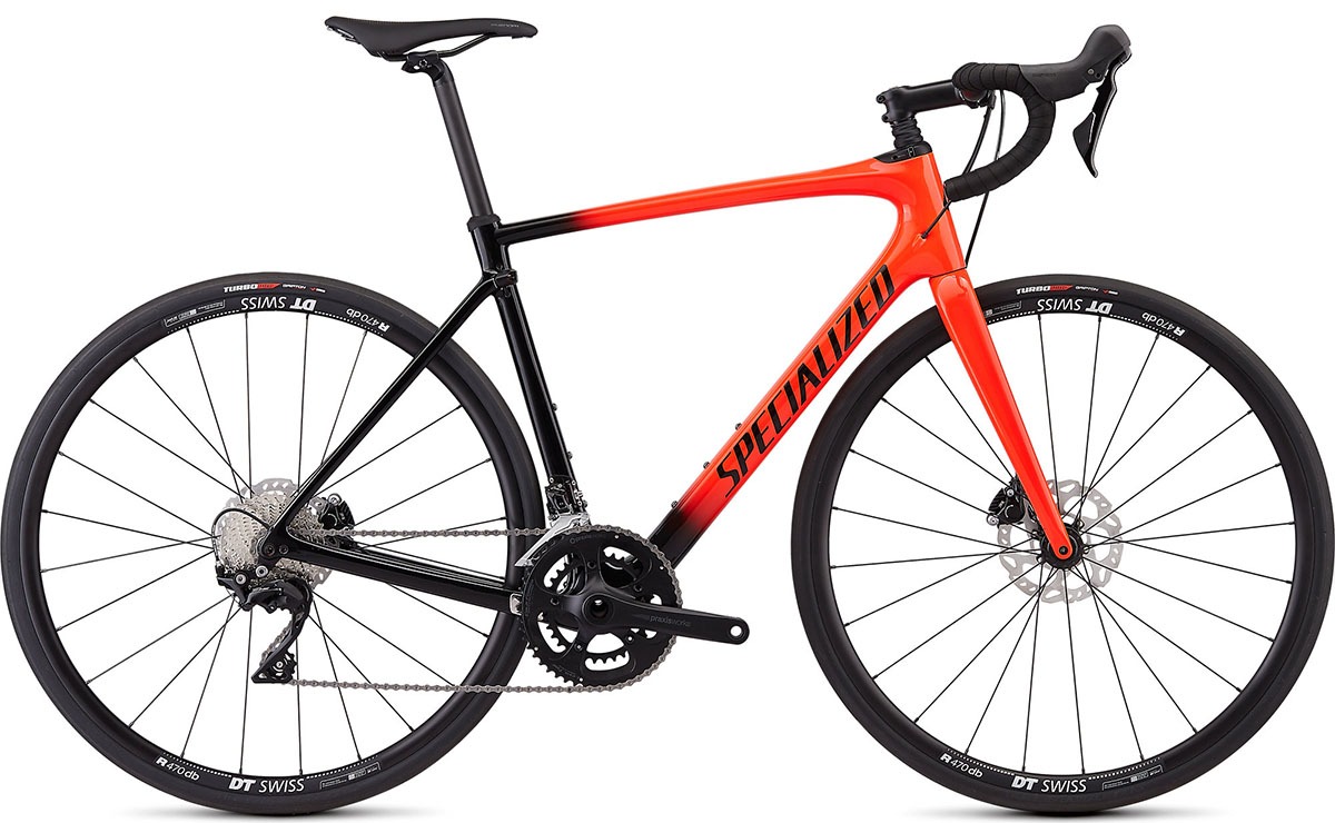Rower szosowy Specialized Roubaix Sport 2019 czarno-pomarańczowy